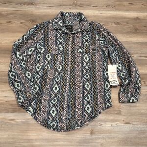 Billabong Aztec Fleece Button-Up Shirt
